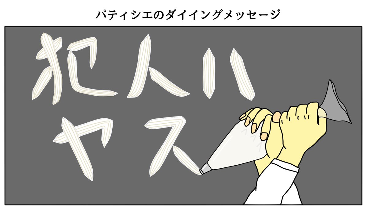 Twoucan ダイイングメッセージ の注目ツイート イラスト マンガ コスプレ モデル