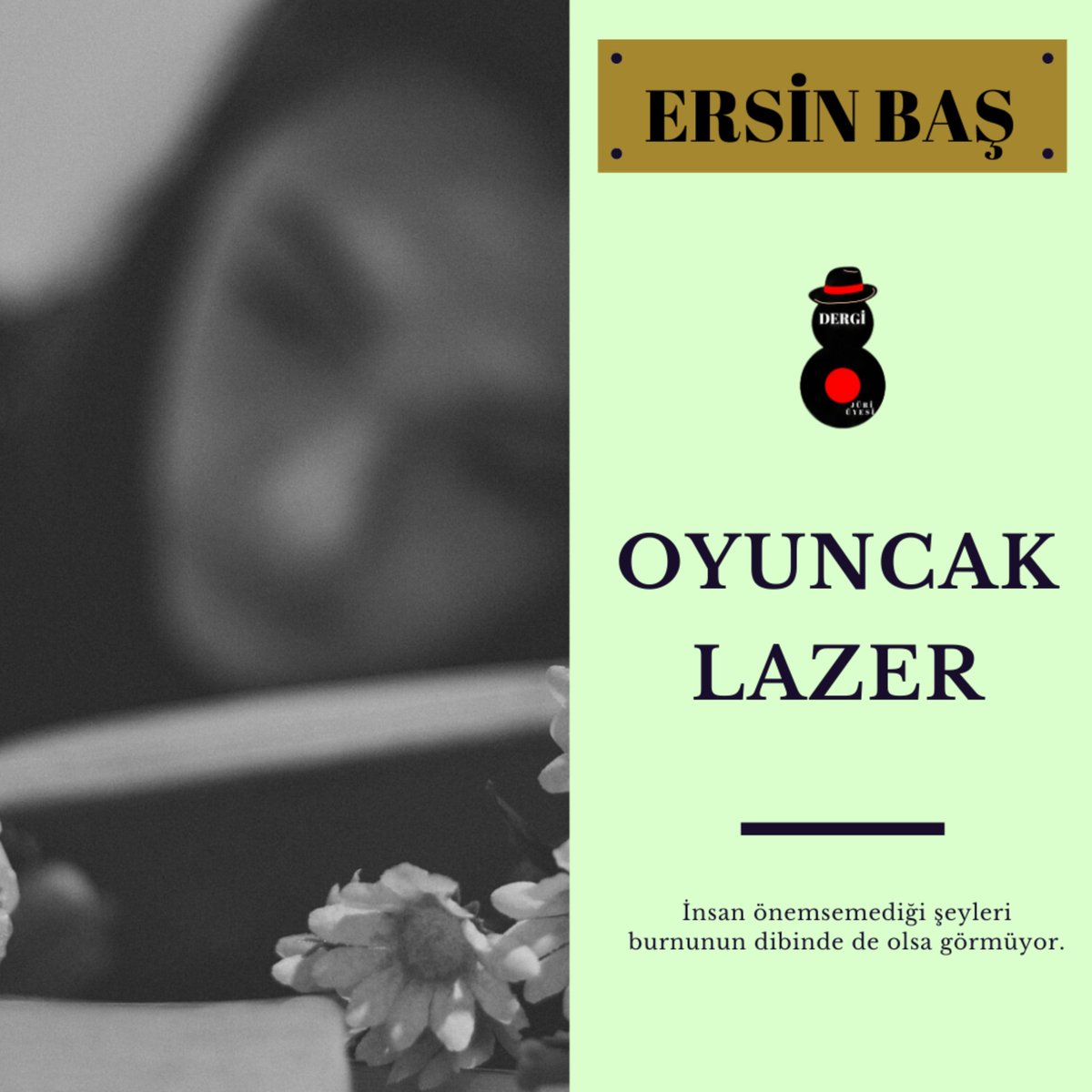 Dergi8juri's tweet photo. Ersin Baş: "İnsan önemsemediği şeyleri burnunun dibinde de olsa görmüyor."
Yazının tamamına biodaki linkten ulaşabilirsiniz.
#dergi8juriüyesi #dergiokuyorum #dergitavsiyesi #hikaye #yazarsozleri #yazareser https://t.co/S8gxoxXRx5
