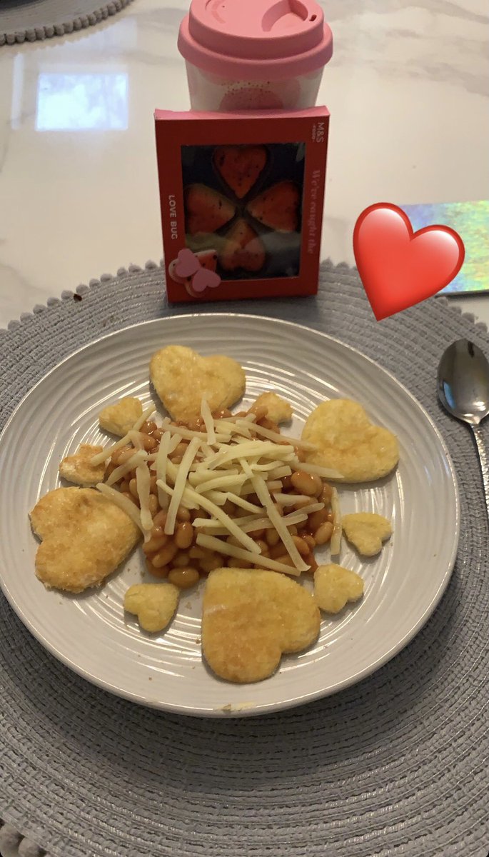 MissHeaton_PE's tweet photo. This morning, my 7 year old stepdaughter dropped the old ‘Vikki, wouldn’t it be nice one year to wake up to a valentines breakfast’ 🙄
A quick panic in the kitchen and a few love heart stencils later I think I smashed it 💪🏼 #didntdisappoint https://t.co/WyYJSadQr4