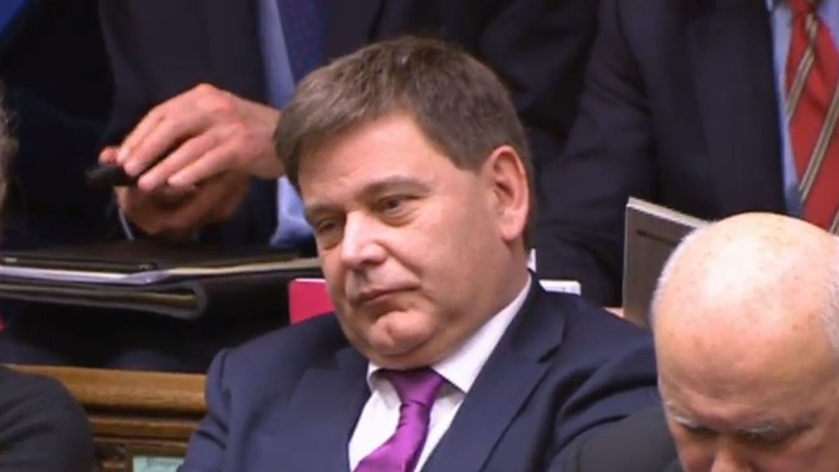 Later, Andrew Bridgen chats potatoes.