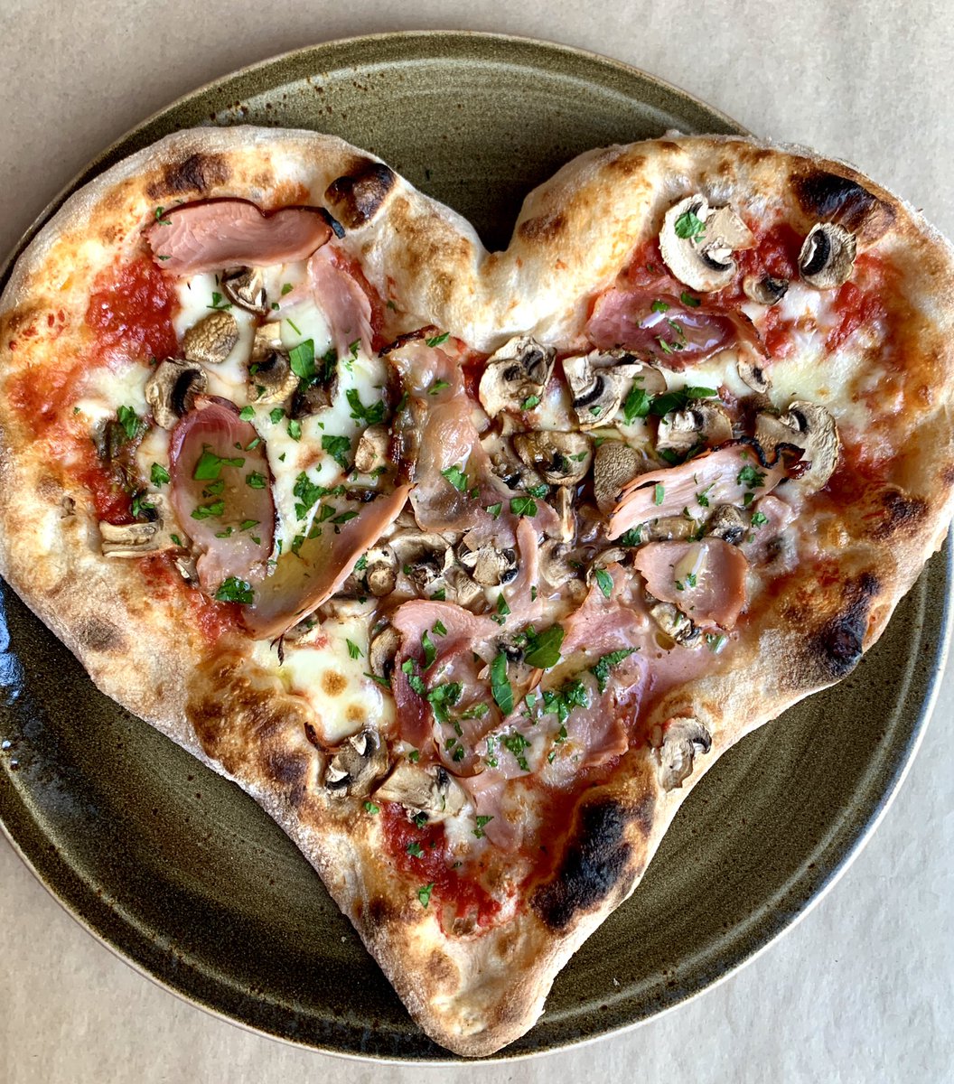 Ordering a pizza from us for Valentine’s, don’t hesitate to ask for a heart shape. Available for collection and <a href="/Deliveroo/">Deliveroo</a> #canadawater #rotherhite #se16 #ValentinesDay #love #celebration <a href="/CanadaWaterCafe/">Canada Water Cafe</a>
