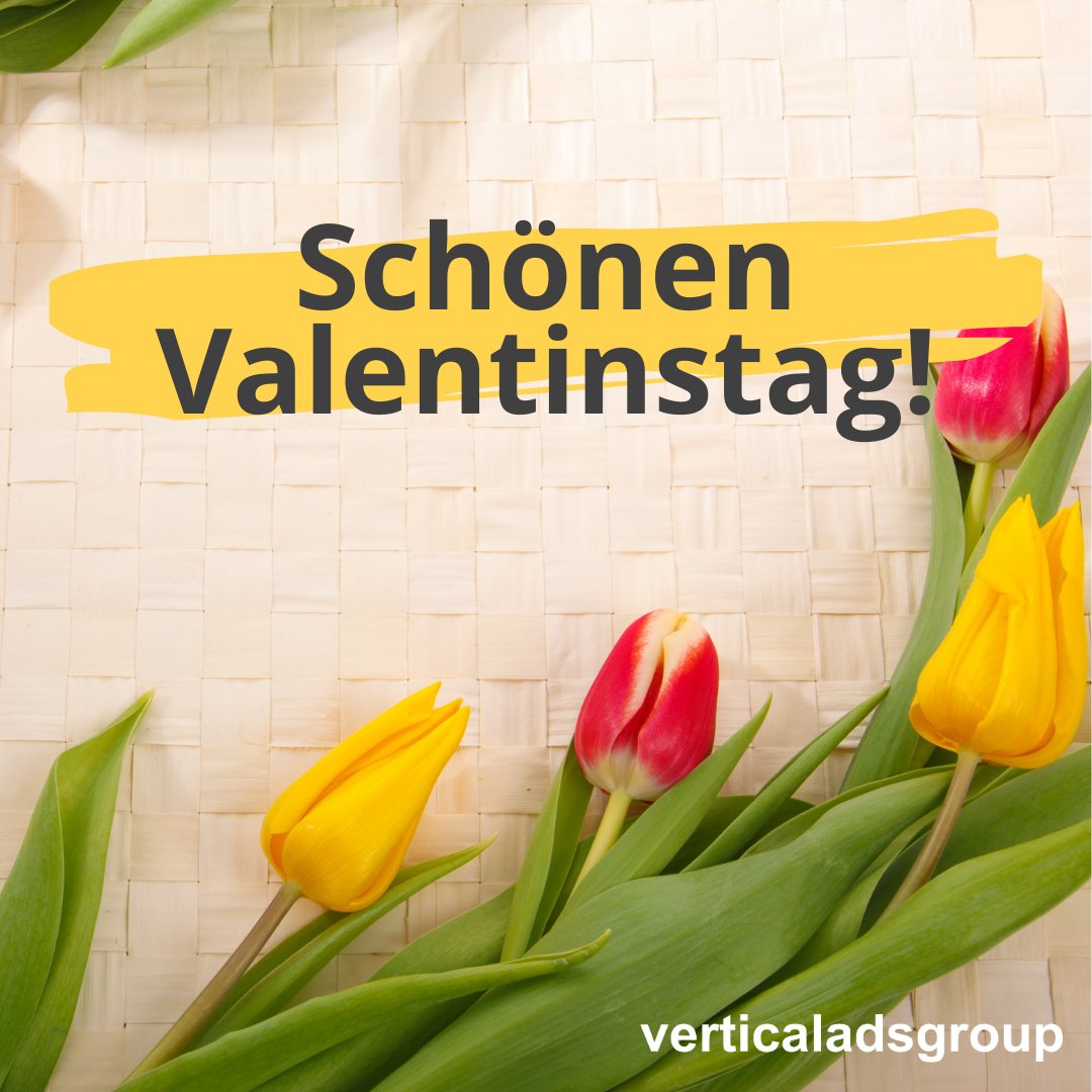 Der #Valentinstag 💟  ist ein Tag der Wertschätzung – in diesem Sinne gönnt Euch selbst oder anderen etwas Gutes und habt einen schönen Sonntag! 🥰 Euer verticalAds Group Team!
#valentine #happyvalentine #retailads #verticaladsgroup #familie #freunde #liebe #affiliatenetwork