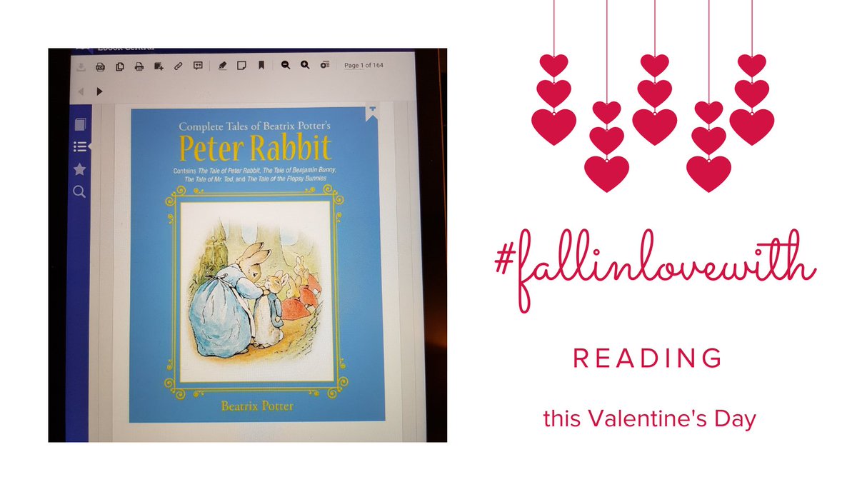 surreylib's tweet photo. Did you know, we have some beautiful, illustrated childhood classics available to read online? Need some inspiration? Search for 'Beatrix Potter, 'Winnie the Pooh,' or 'The Wind in the Willows' and #FallinLoveWith reading this #ValentinesDay once more! #SurreyLib https://t.co/sTuEX9c7HB