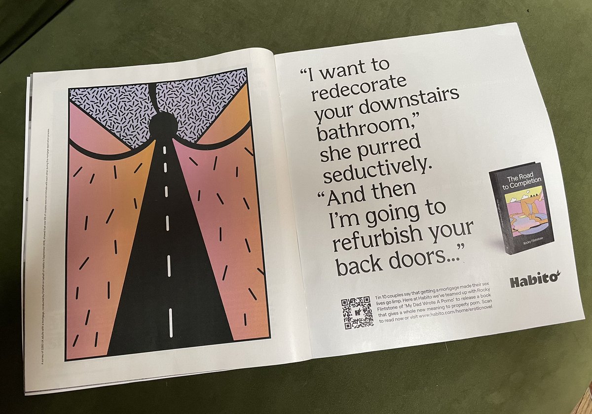 5/ HabitoIt’s ruffled a few feathers this campaign by  @uncommon_LDN but I tell you what, it does exactly what an ads meant to do. You stop and read.I have no idea what Habito do.Duvets probably.