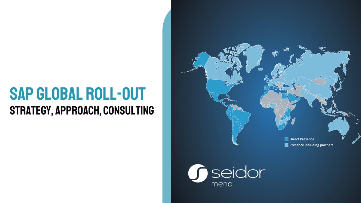 SeidorMENA's tweet image. Conquering the challenges of global #SAP Implementations. Roll-out Strategies with #SEIDOR&apos;s well defined global approach. #SAPRollout #changemanagement #cloud
blog.seidormena.com/sap_roll_out_g…