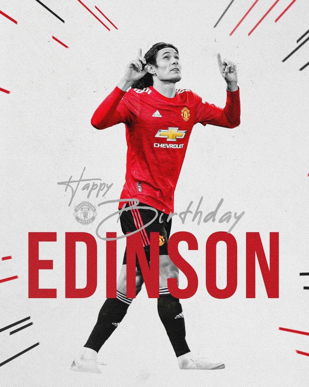 Happy birthday edinson cavani  