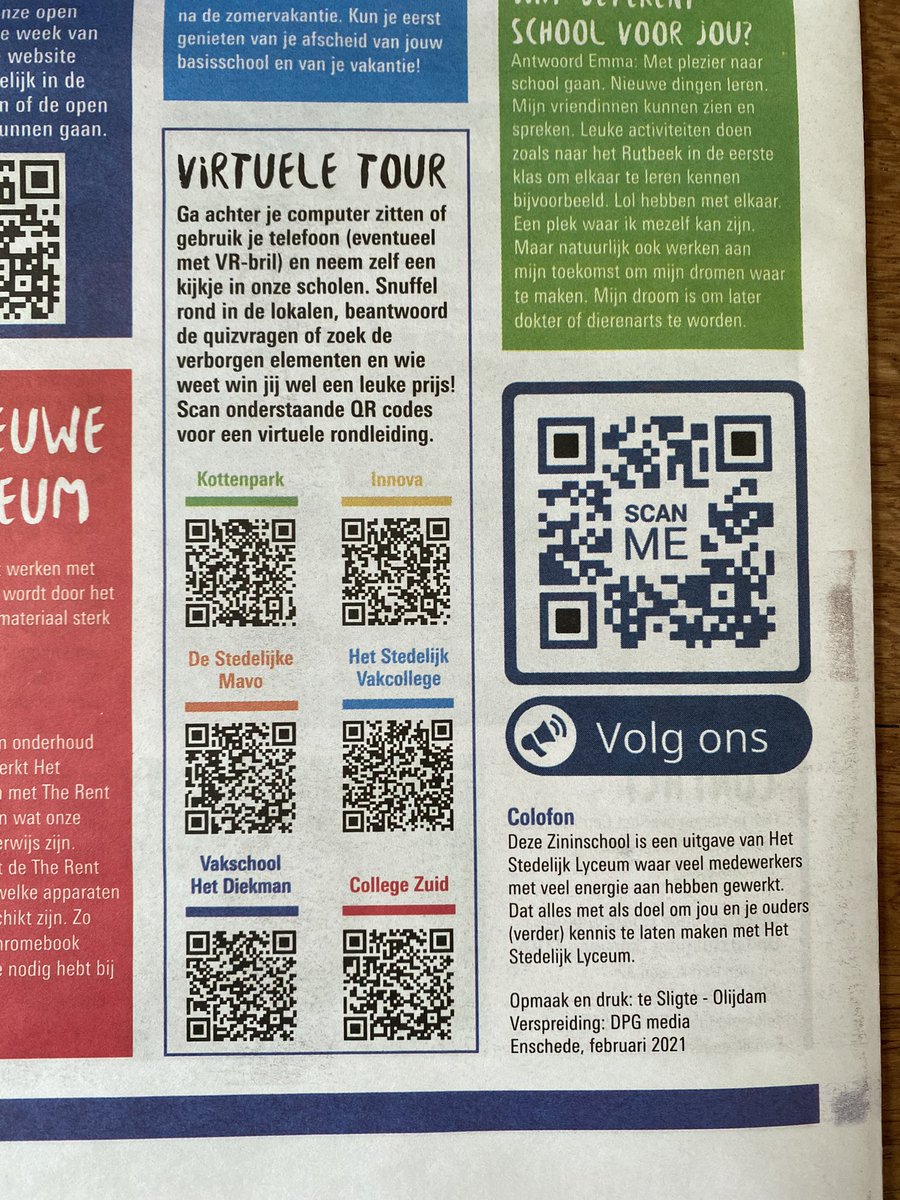 Tjeerd Willem Hobma (@tjeerdhobma) on Twitter photo Per post: #zininschoolkrant2021 #Ikmisje #hartelijkbedanktdatjeerbent en virtuele tour door @stedelijklyceum. En bestuurder <a href="/manonketz/">Manon Ketz</a>: โleerlingen niet alleen aan een waardevol diploma helpen, maar (dat) zij daardoor Enschede of de regio verder op de kaart kunnen zetten.โ ๐ Per post: #zininschoolkrant2021 #Ikmisje #hartelijkbedanktdatjeerbent en virtuele tour door @stedelijklyceum. En bestuurder <a href="/manonketz/">Manon Ketz</a>: โleerlingen niet alleen aan een waardevol diploma helpen, maar (dat) zij daardoor Enschede of de regio verder op de kaart kunnen zetten.โ ๐