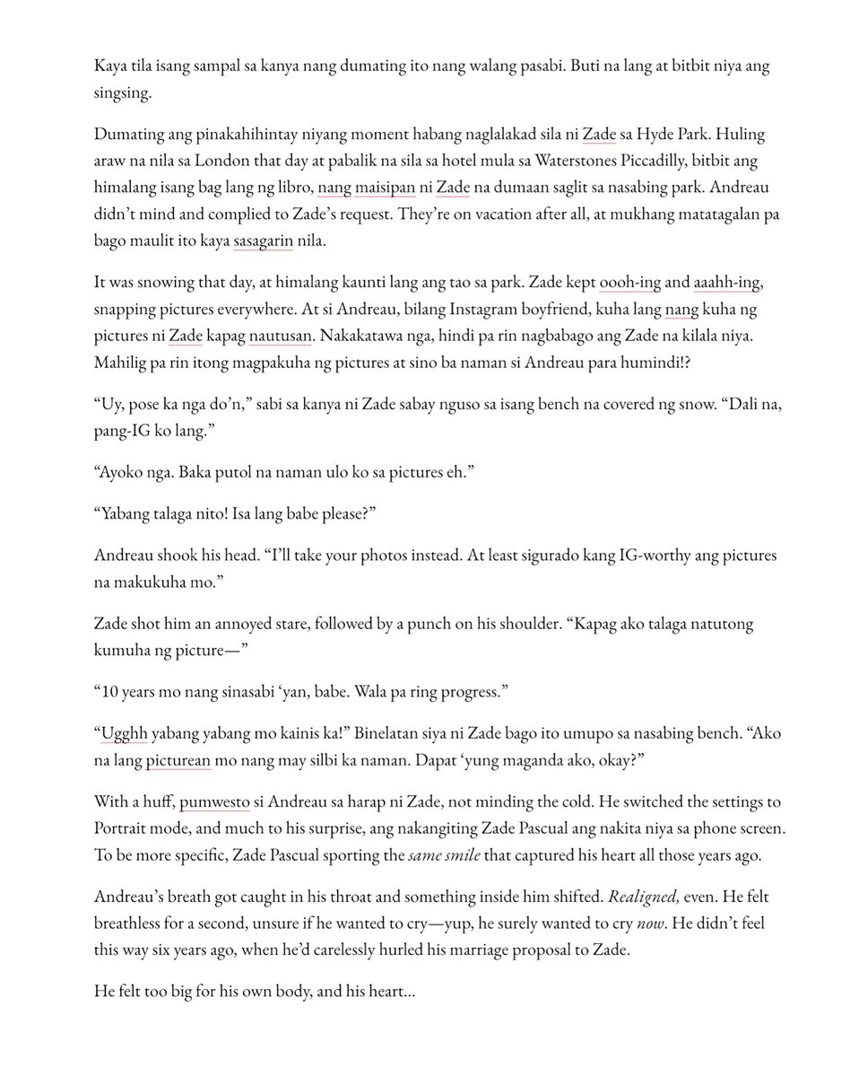 lengsungit's tweet photo. Happy 7th, The Spaces in Between! 🤎 #TSIB

Here’s a little something for you, guys 😉

#TSIB7Years fic: 𝒔𝒊𝒏𝒄𝒆 𝒕𝒉𝒆𝒏 𝒊 𝒂𝒎 𝒃𝒆𝒄𝒂𝒖𝒔𝒆 𝒚𝒐𝒖 𝒂𝒓𝒆

(or: The One with the Marriage Proposal  1/2)
see tweet below for part 2! https://t.co/IKKzI1iGmr