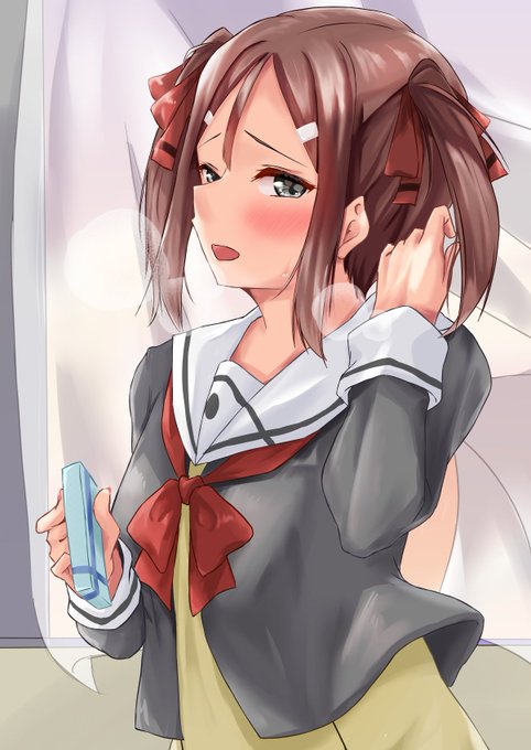 煮干しの日なので夏凜ちゃん 