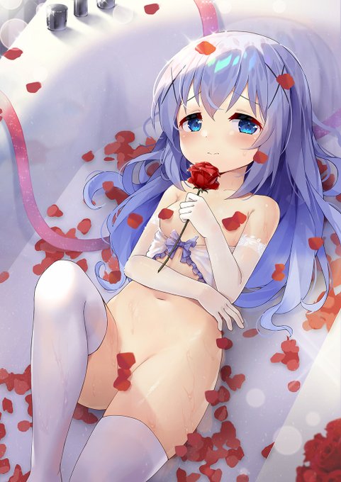 バレンタインの日チノちゃんにバラを送ってみたら起こったこと...
#ごちうさ 