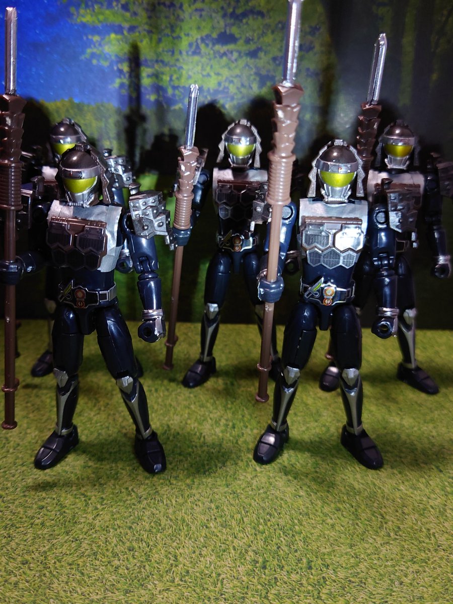 エースナイトブラック 装動斬月 真とアームズアクション鎧武改造黒影トルーパー 装動 エースナイトブラック 装動斬月 真とアームズアクション鎧武改造黒影トルーパー 装動