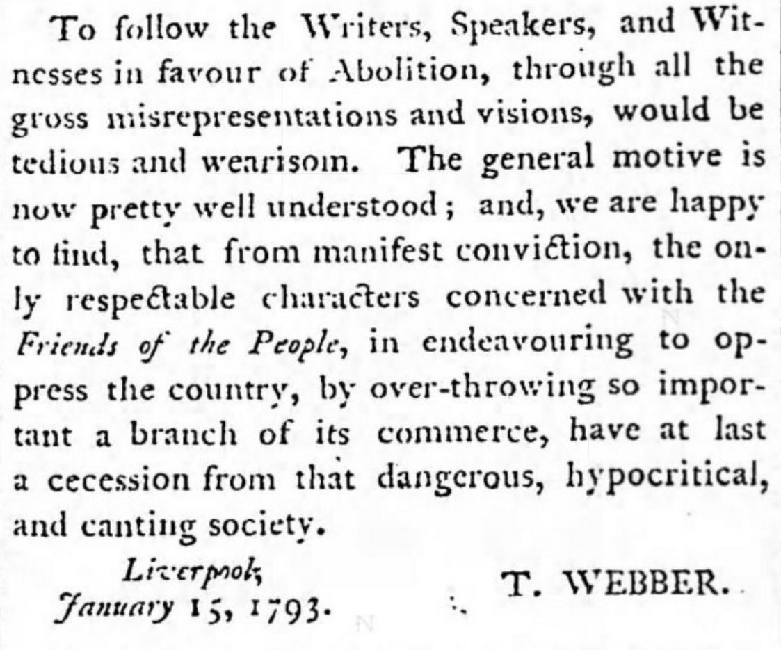 The Observer (20/1/1793)