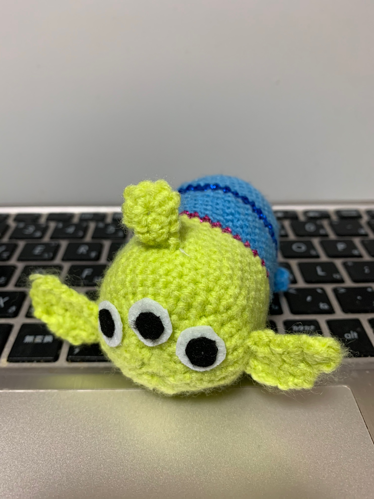 Yu Ki ディズニーつむつむの編みぐるみ トイストーリーのグリーンリトルメン