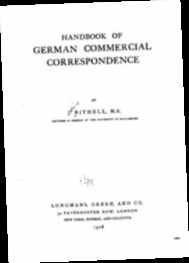 {Read/Download} Handbook of German commercial correspondence {Ebook EP ...