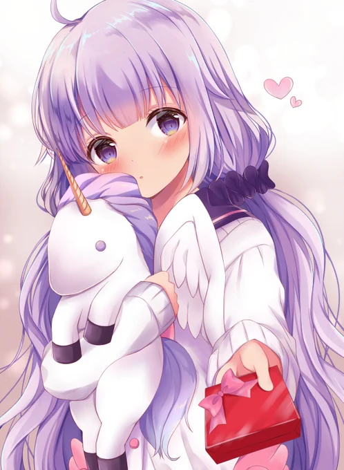 「今年もユニコーン 、お兄ちゃんのために色々してあげるね…♪」 