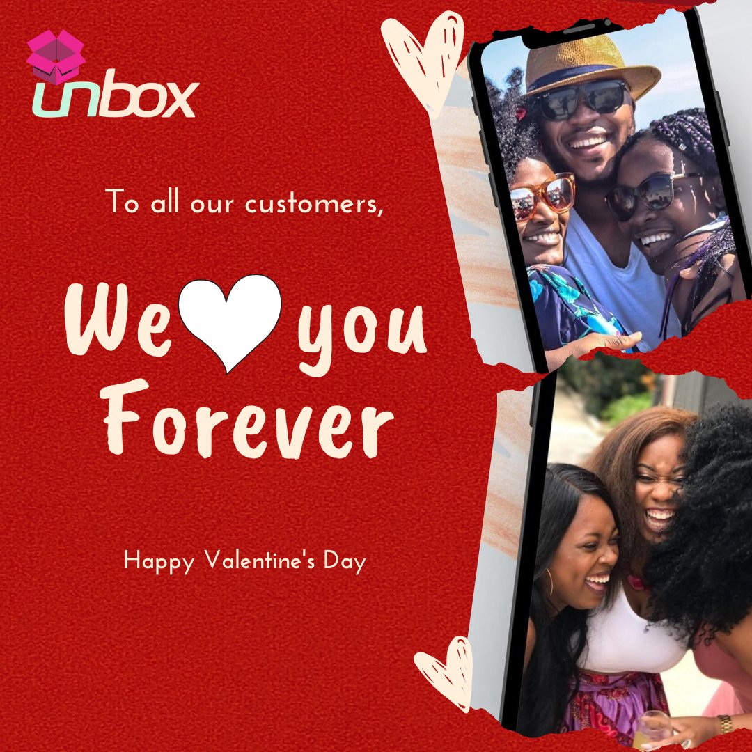 UnboxNg's tweet photo. We say thank you and that we love you for being there all the way. May you never run out of love.
Happy Valentine's Day for Unbox to you❤️

It's not too late to get a gift from us for your loved one with our buy now and pay later conveniently

#season of love #ValentinesDay https://t.co/yEGl6HSegk