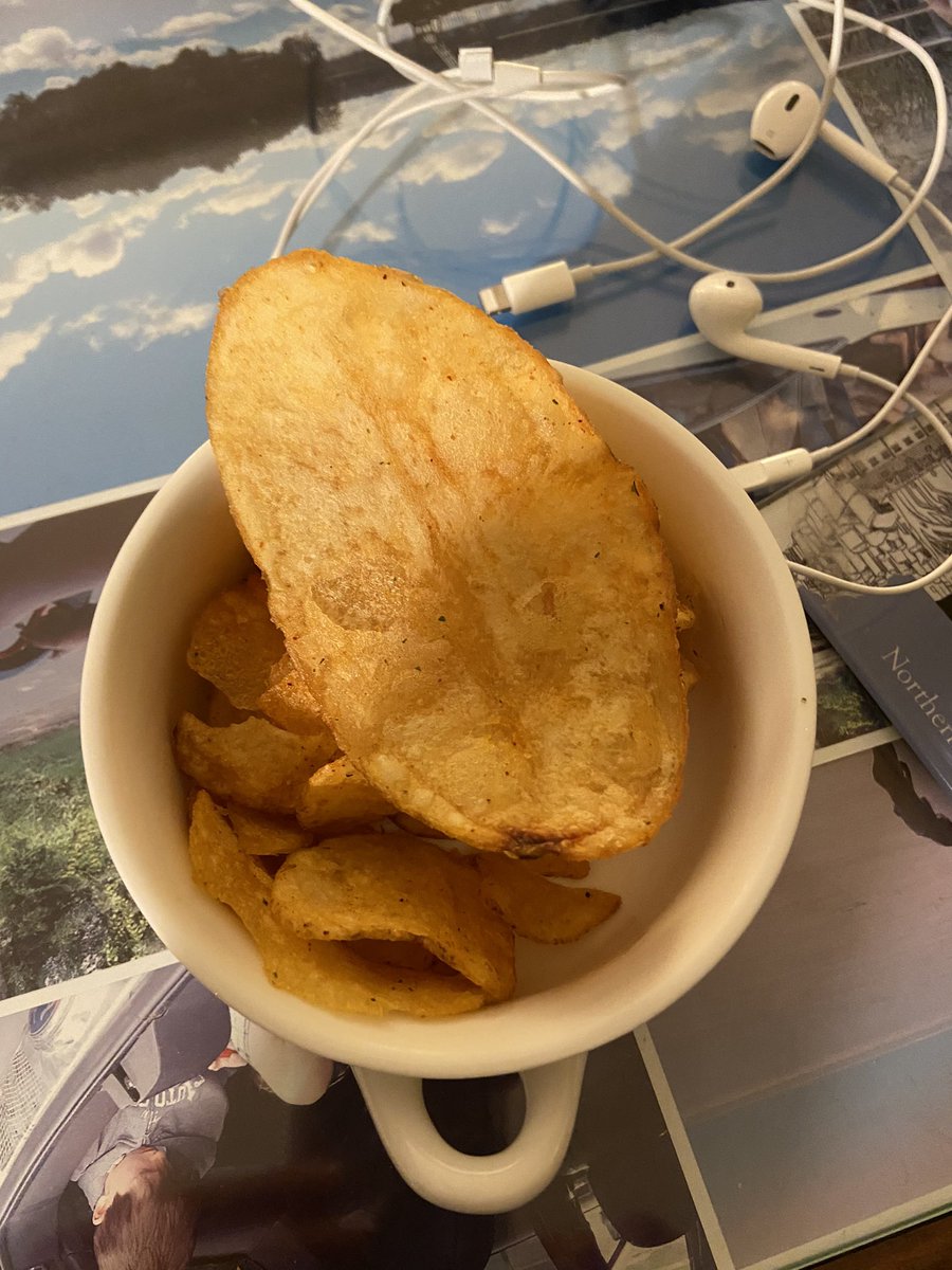 RA Metcalfe (@metcalfera) on Twitter photo Just sat down to read more of “Life will see you now” with a snack. Check the size of this one!! <a href="/gavinoattes/">Gavin Oattes</a> #MassiveCrisp Just sat down to read more of “Life will see you now” with a snack. Check the size of this one!! <a href="/gavinoattes/">Gavin Oattes</a> #MassiveCrisp