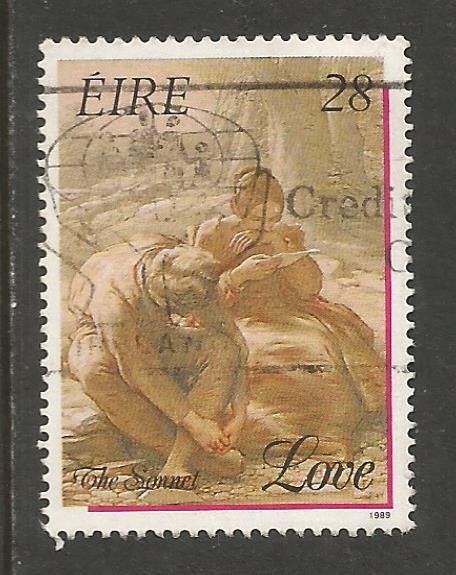 The Sonnet! Pre-2009, the sonnet form wasn't in Irish poetry! Then Muiris Sionóid published a translation of William Shakespeare's 154 sonnets! Rotha Mór an Ghrá/The Great Wheel of Love!🎨William Mulready's The Sonnet <a href="/V_and_A/">V&A</a>! <a href="/Postvox/">An Post</a> stamp! #IrishHistory #ValentinesDay💕💌🥰😍