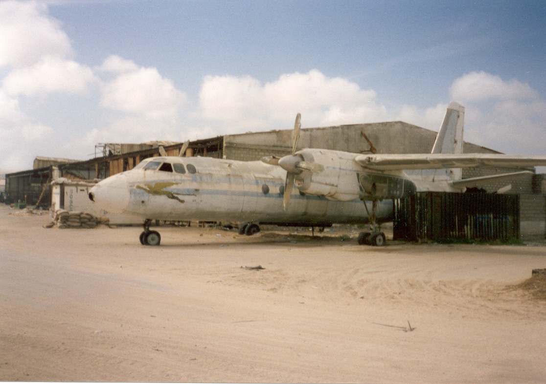 6/ Antonov An-24 transports were used during the Ogaden War with Ethiopia and the following civil war for transport and barrel bombing. Note the winged leopard!Also, photo three shows another light support aircraft in front.