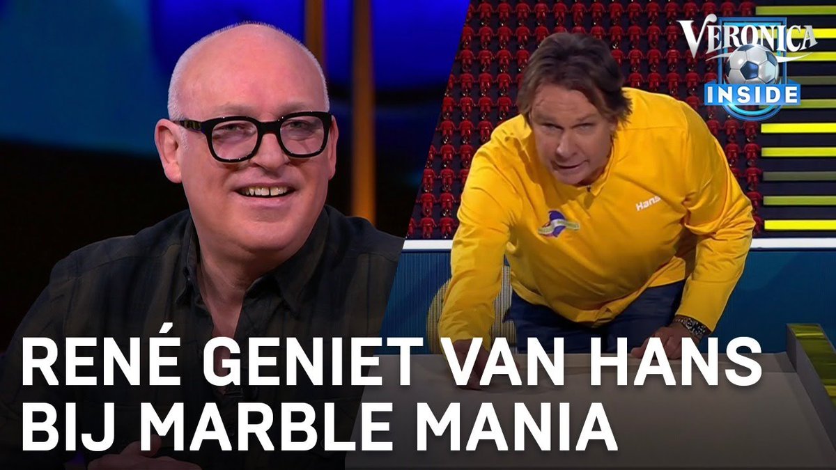 Rene van der Gijp geniet van Hans Kraay Jr. bij Marble Mania: “Lekker toch, joh” dlvr.it/RsgvPM