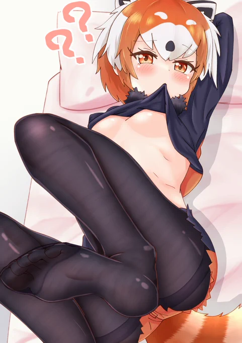 しぶ(R-18?)それとタイツありなし差分破れタイツレッパンちゃん | ぴき #pixiv  