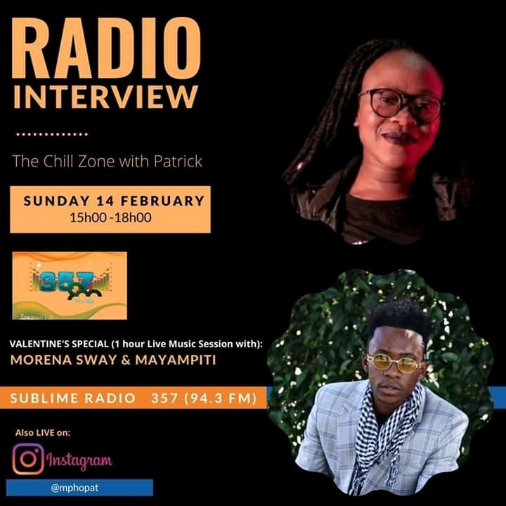 maya_mpiti's tweet photo. We have  a date please tune in 94.3mhz
@ 15:30 https://t.co/he217vJvpF