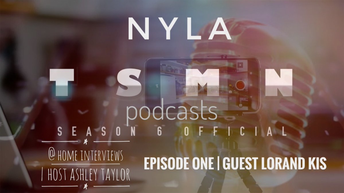 TSMN_studios's tweet photo. We launch a brand new season of #TSMNpodcasts with some wonderful new student hosts! Here is Nyla introducing #EpisodeOne of @ #HOMEINTERVIEWS
@thisashleytay in conversation w/ #singersongwriter
@lorandkis101 PODCAST: https://t.co/9i93jdAPoc https://t.co/tymiB7j3n9