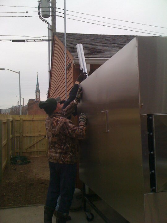 BogartsSTL1's tweet photo. #SundayShoutout to our friends at @OleHickoryPits and the day they delivered Ole Joe! ๐ค
That was 10 years ago (wow!) and Ole Joe can't wait to get back to work when we reopen next month! ๐ฅ#smokinsince2011
#bogartssmokehouse #olehickorypits #olejoe #bbqsmoker #smokedmeats https://t.co/IAAXnlqZKA