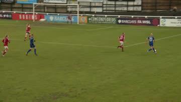 Hard work pays off! @Bethany_Eng15 gets a goal of her own!

#BarclaysFAWSL