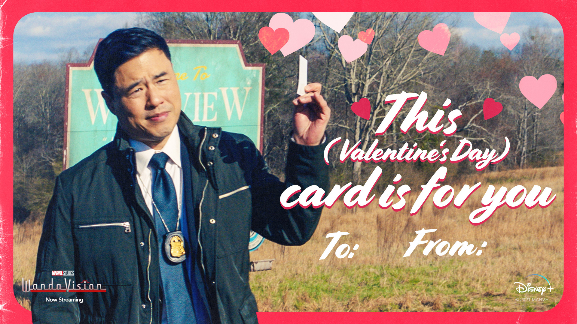 WandaVision Valentine's Day Card