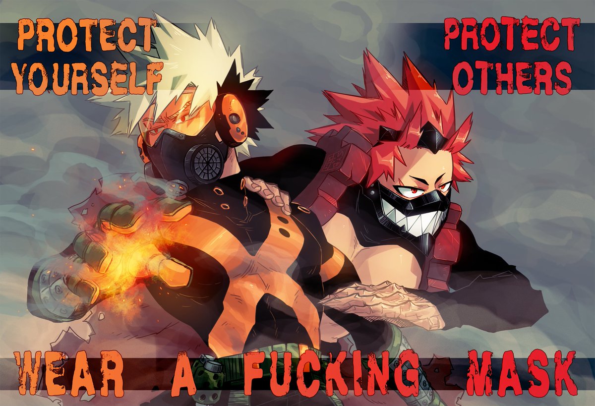 SybLaTortue's tweet photo. pro-heroes Dynamight and Red Riot have an important message for you ⬇️💥⚙️⬇️ https://t.co/u2GN1bvVXo