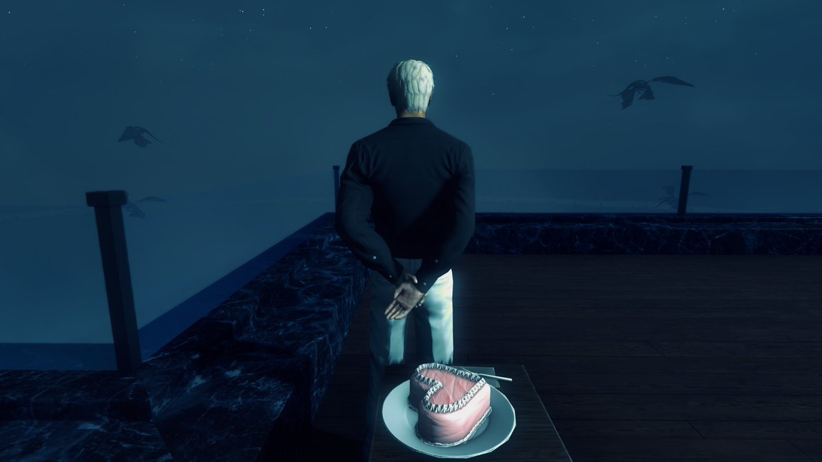 Vombird's tweet photo. When no one was looking, Samuel Chandra 
took forty cakes. He took 40 cakes. 
That's as many as four tens. 
And that's terrible.

#SecretWorldLegends https://t.co/fEcStVxhrI