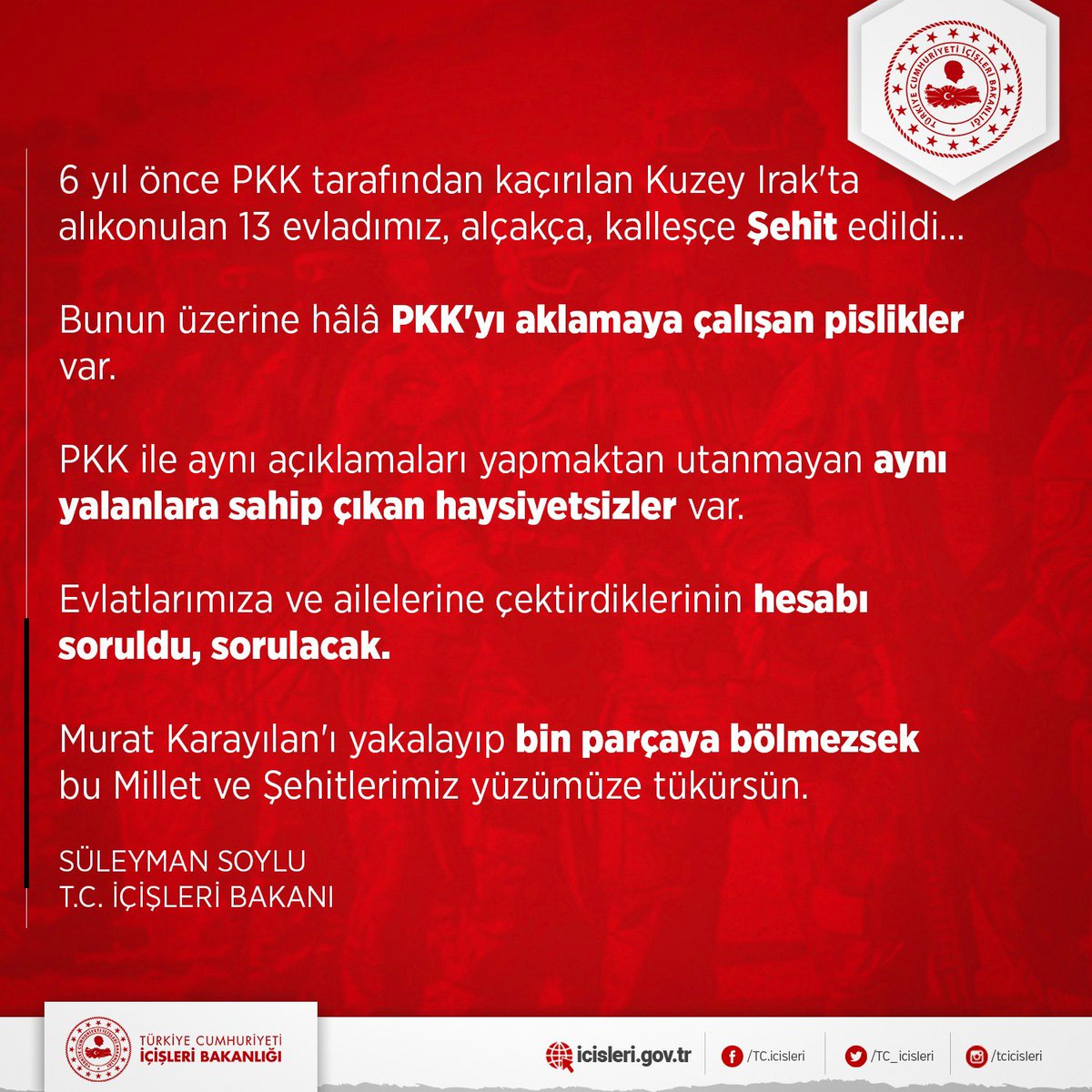 DrErdincYILMAZ1's tweet photo. Vatanımız Var Olsun
Şanlı Albayrağımız Sonsuza Kadar Dalgalansın 🇹🇷

#KahrolsunPKK https://t.co/f4lbooZoMI