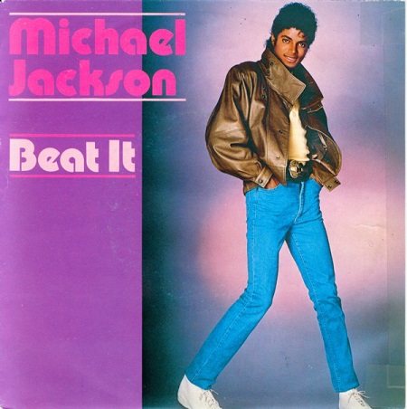 Feb 14, 1983: Michael Jackson released "Beat It" as the 3rd single from Thriller. #80s