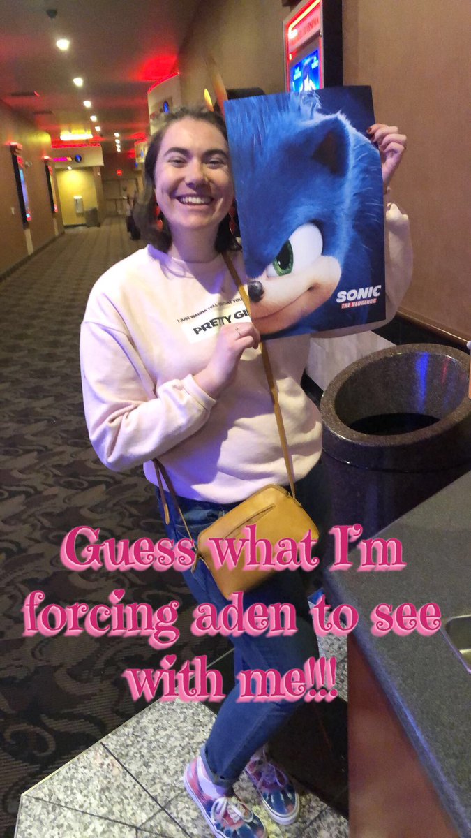 happy Valentine’s Day to @lesbinab last year i made you take me to the sonic the hedgehog movie and it was one of the last movies we got to see in theaters god bless anyway you’re the love of my life and i’d choose you a million times over let’s watch sonic again https://t.co/gfWN22o42J