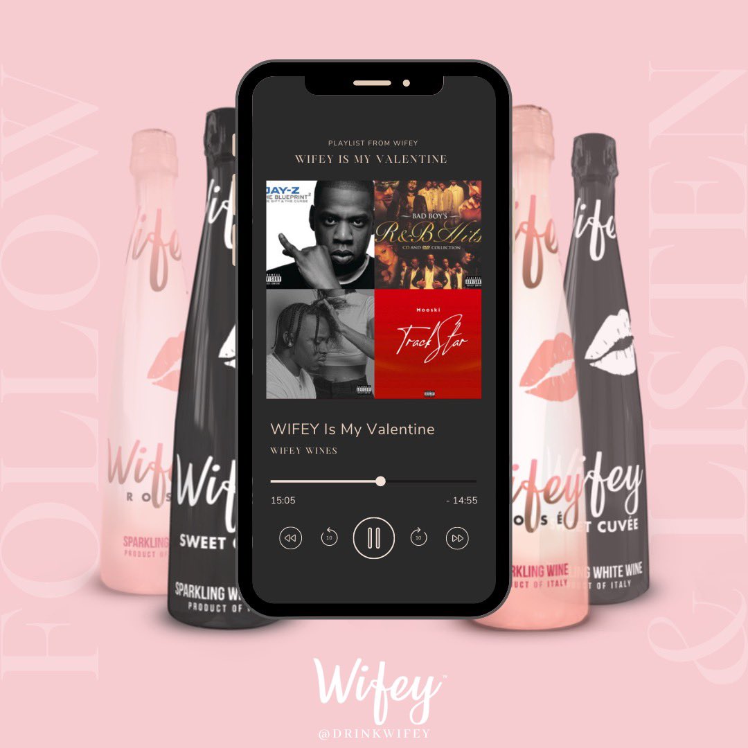 Wifey is my Valentine.  

#Playlist 

spoti.fi/2Zj84AW