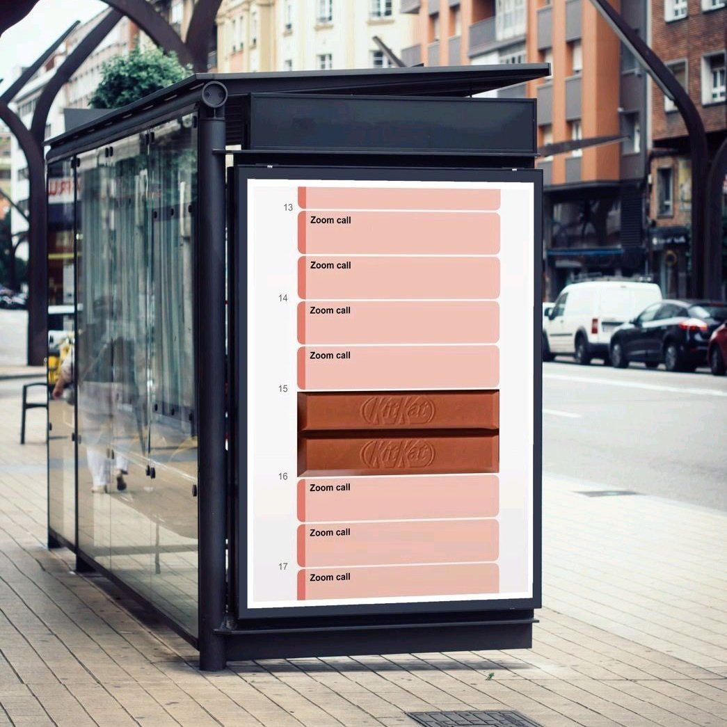 ankitkr0's tweet photo. This is my new favorite Ad now🔥

KitKat took "Take a Break" thing to the next level in these times. https://t.co/TrwXy0ROTB