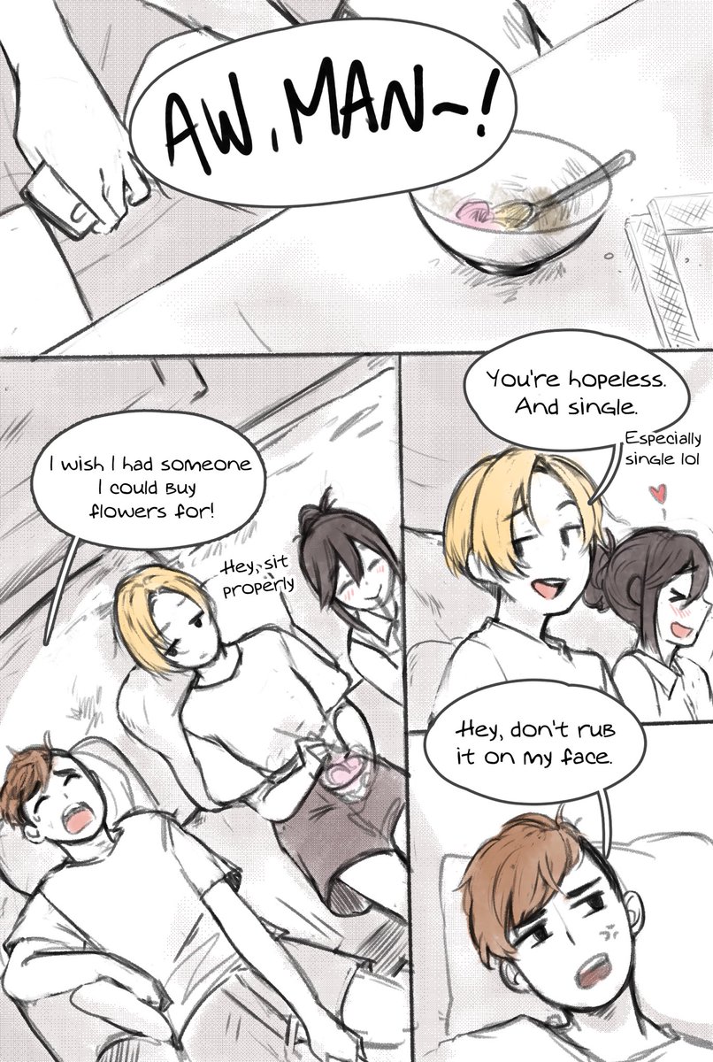 AkiosketchB's tweet photo. Happy Valentines! (1/2)

Here’s a short comic.

Written by @Kamikama__  ☺️

Hope you like it! https://t.co/kLgBR74PQ2