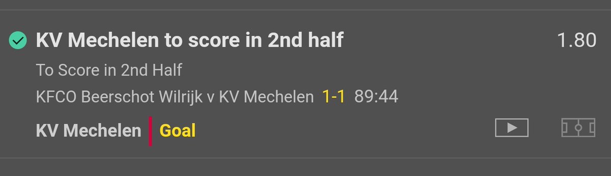 wizard_season's tweet photo. Over 3.5 goals @ 2.00 ✅
Mansfield score 2nd half @ 1.80 ✅
Mechelen score 2nd half @ 1.80 ✅

3 bets 3 winners 🔥😘

All for free here 👉 https://t.co/nGtRI0jGFv

Give me a RETWEET 🔃 if you want more! https://t.co/Hb2QjLiPhD