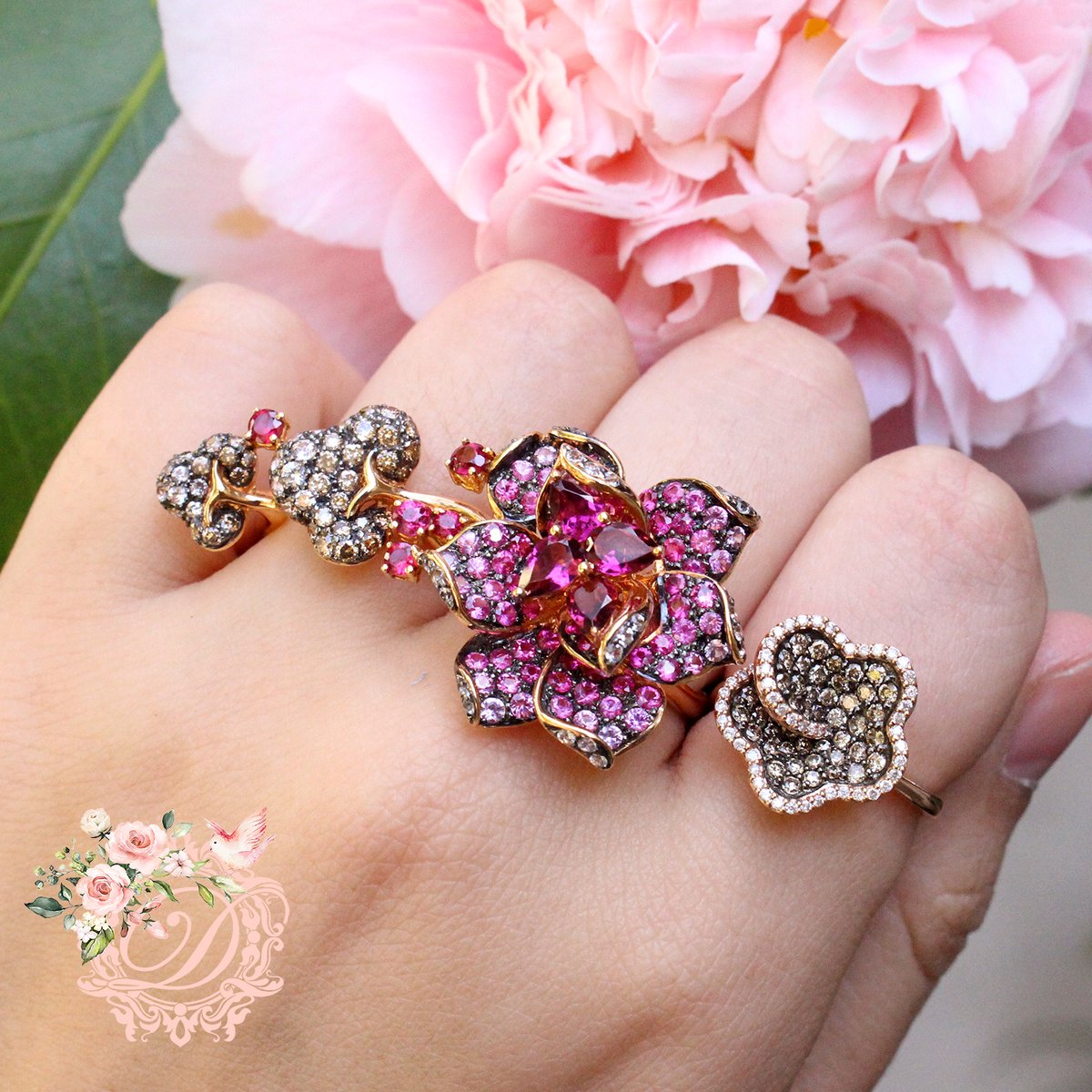 DejaAndCo's tweet photo. #BloomIntoLove Happy Valentine's Day! 💘 Need a last minute date idea? Come visit us at the boutique to make your sweetheart's jewelry dreams come true! 💍 We are open today (2/14) from 12pm-5pm. Call ahead to schedule an appointment (408) 872-1177. https://t.co/XT8Cz0pzpN