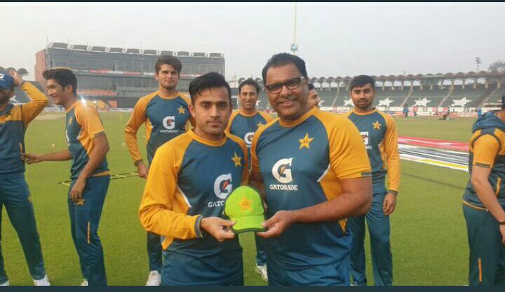 UsamaGhani18's tweet photo. Congratulations Pakistan!
Hats off to u both men #HassanAli for Lovely sixes
and #ZahidMehmood for his fantastic debu.
#PAKvRSA https://t.co/lp1xE5bc0B