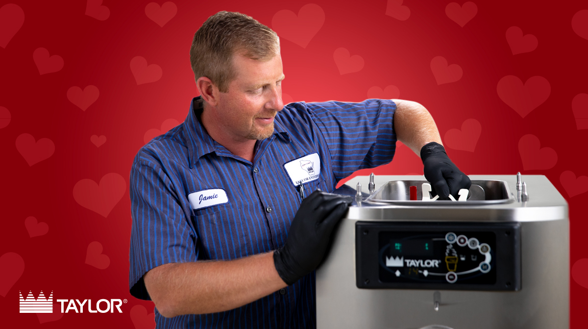 TheTaylorCo's tweet photo. Is it wrong for a foodservice operator to love a piece of equipment? 
#HappyValentinesDay #Milkshakes #HotStuff

https://t.co/itnpOX8pV8 https://t.co/NUhG2QtJIB