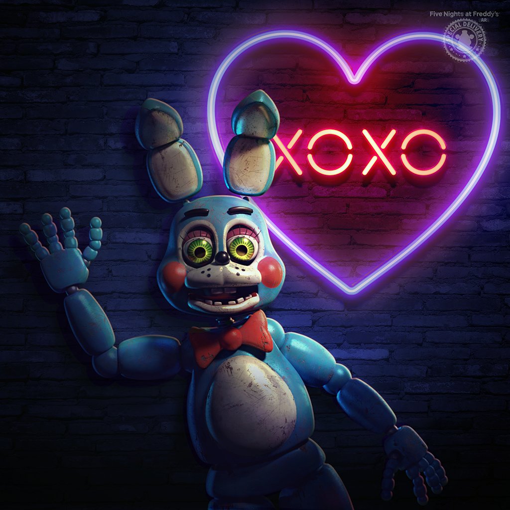 FNAF AR on X: If you hadn't noticed, a new animatronic has made their way  into FNAF AR: Special Delivery #FNAF #FNAFAR #SpecialDelivery #ToyBonnie   / X