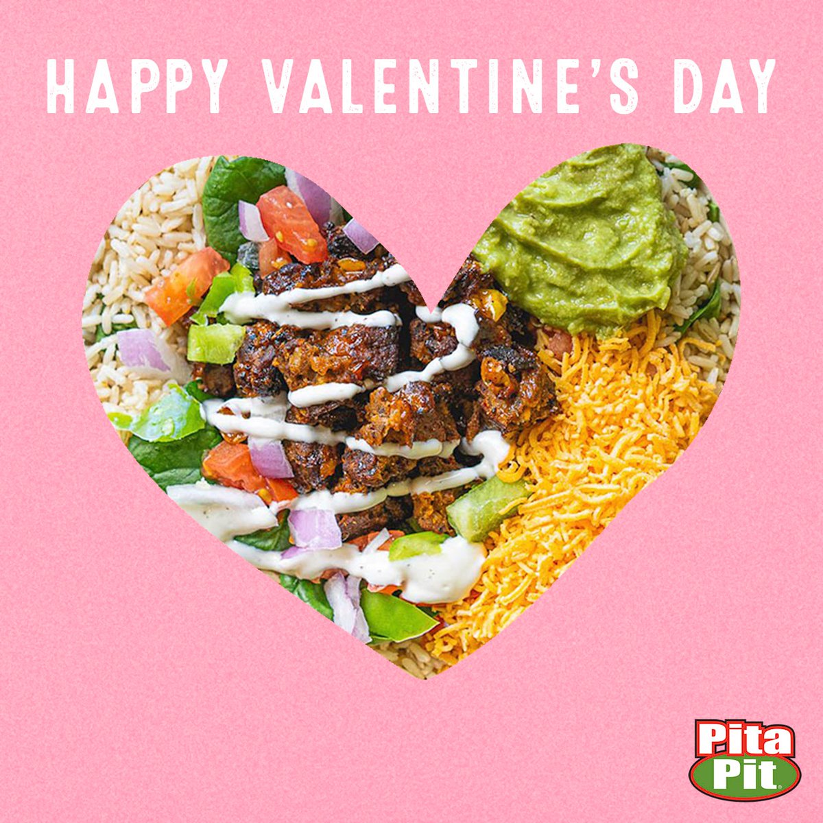 PitaPitCanada's tweet photo. Roses are red, violets are blue,
Do you ❤️ Pita Pit?
'Cuz we do too!

#PitaPitCanada #HappyValentinesDay #BeOurValentine https://t.co/pNedK9IVlT