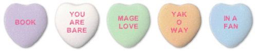 mluxmeetup's tweet photo. Happy Val-AI-ntine's Day from our AI-generated candy hearts to yours 💖 💘 ❤️ 💓 💕 💝   ft "candy hearts by neural network" by @JanelleCShane of #AIWeirdness! 🤖💘

https://t.co/pJwOTaSyxh 

#mlux #ml #ux #ai #design #designai #datascience #aidesgin https://t.co/s0xnTb6skU