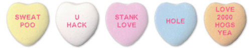 mluxmeetup's tweet photo. Happy Val-AI-ntine's Day from our AI-generated candy hearts to yours 💖 💘 ❤️ 💓 💕 💝   ft "candy hearts by neural network" by @JanelleCShane of #AIWeirdness! 🤖💘

https://t.co/pJwOTaSyxh 

#mlux #ml #ux #ai #design #designai #datascience #aidesgin https://t.co/s0xnTb6skU