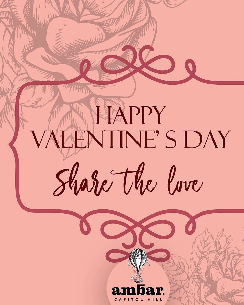 Happy #ValentinesDay from all of us at Ambar! 💕

We made sure that everything goes perfectly today, so you can have an unforgettable day with your loved one! 🥰