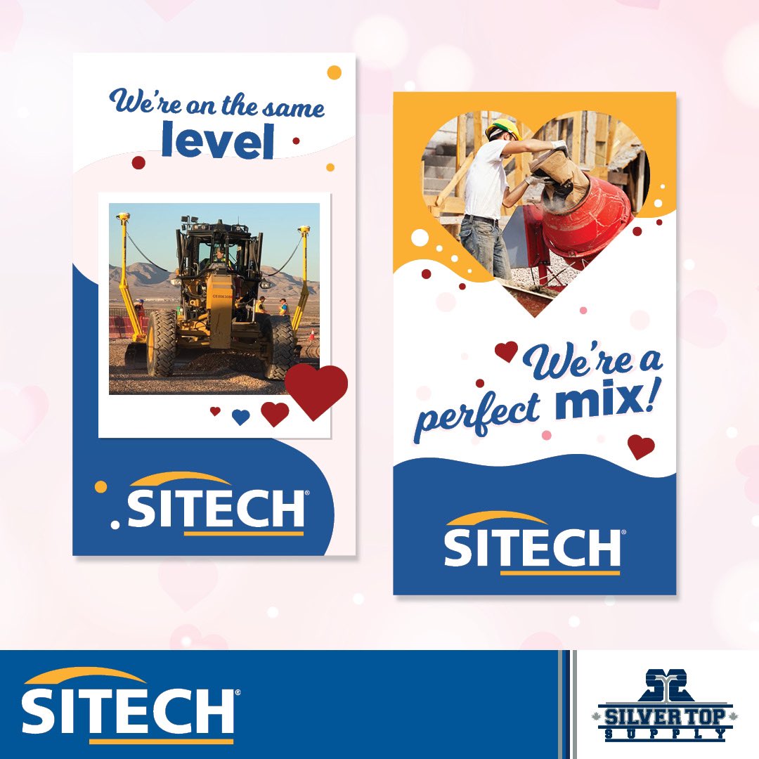 SITECHQM's tweet photo. Joyeuse saint Valentin! Contactez-nous pour trouver votre partenaire parfait! https://t.co/uaUS4G5GWB

#SITECH #Trimble #valentinesday #construction #perfectmatch https://t.co/OyjicVKvwp