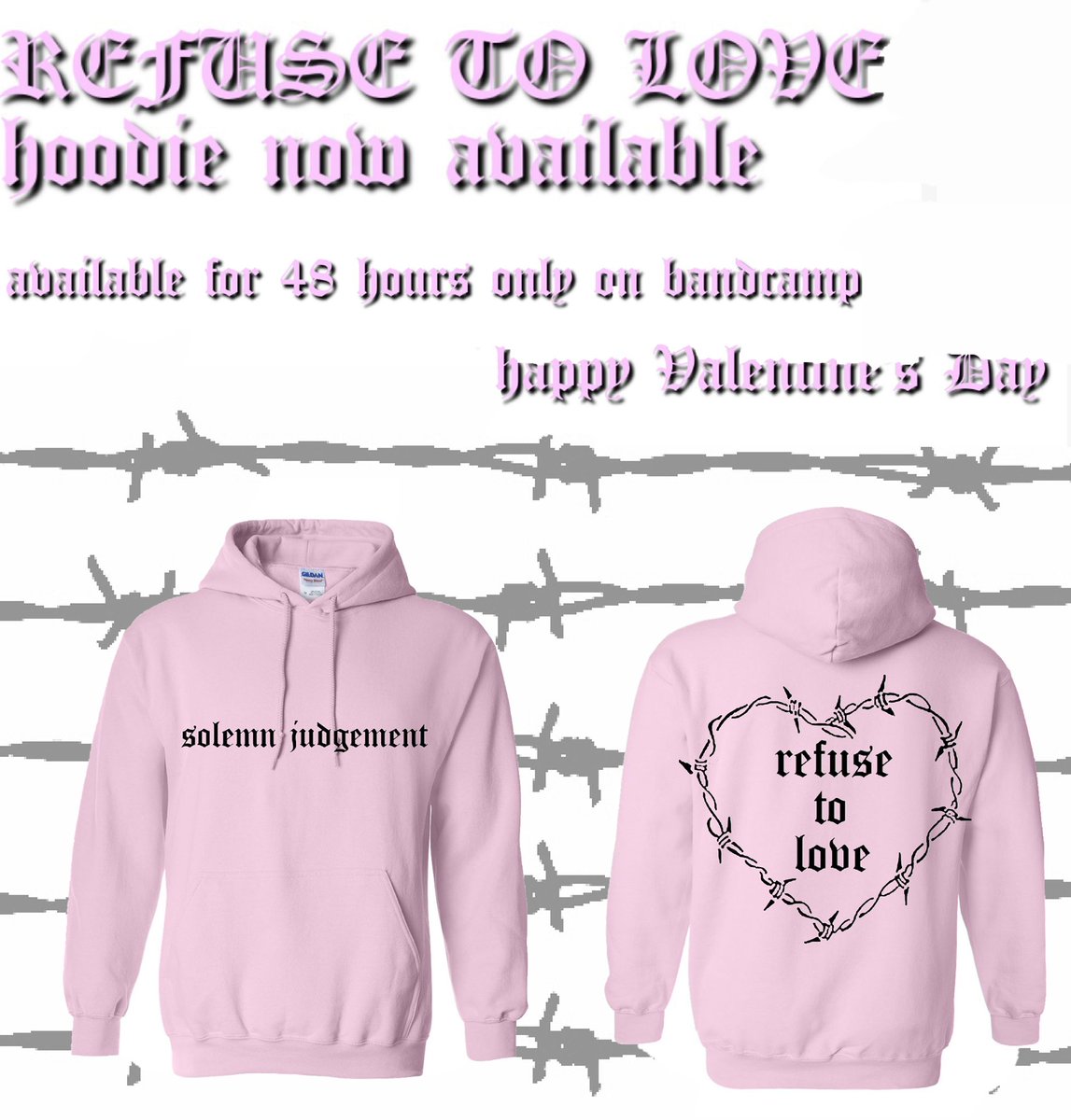 Surprise 

solemnjudgementhc.bandcamp.com/merch/refuse-t…