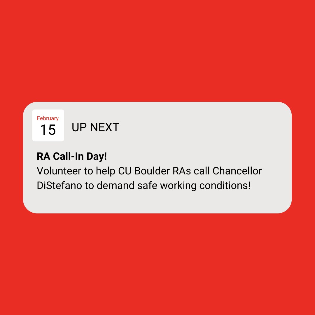 CUBoulderRAs's tweet photo. Tomorrow’s the day! Register with the link in our bio. Steps and information on how and where to make the calls, will be sent out later today! https://t.co/VrbpfgNEcG